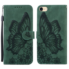 Retro Skin Feel Butterflies Embossing Horizontal Flip Leather Case with Holder & Card Slots & Wallet, For iPhone 6 / 6s, For iPhone 6 Plus / 6s Plus, For iPhone SE 2022 / SE 2020 / 8 / 7, For iPhone 8 Plus / 7Plus, For iPhone 11, For iPhone 11 Pro