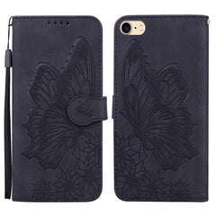 Retro Skin Feel Butterflies Embossing Horizontal Flip Leather Case with Holder & Card Slots & Wallet, For iPhone 6 / 6s, For iPhone 6 Plus / 6s Plus, For iPhone SE 2022 / SE 2020 / 8 / 7, For iPhone 8 Plus / 7Plus, For iPhone 11, For iPhone 11 Pro