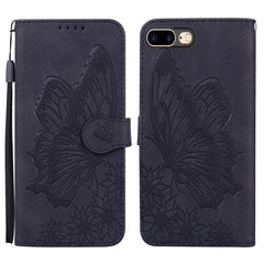 Retro Skin Feel Butterflies Embossing Horizontal Flip Leather Case with Holder & Card Slots & Wallet, For iPhone 6 / 6s, For iPhone 6 Plus / 6s Plus, For iPhone SE 2022 / SE 2020 / 8 / 7, For iPhone 8 Plus / 7Plus, For iPhone 11, For iPhone 11 Pro