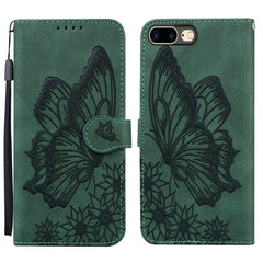 Retro Skin Feel Butterflies Embossing Horizontal Flip Leather Case with Holder & Card Slots & Wallet, For iPhone 6 / 6s, For iPhone 6 Plus / 6s Plus, For iPhone SE 2022 / SE 2020 / 8 / 7, For iPhone 8 Plus / 7Plus, For iPhone 11, For iPhone 11 Pro