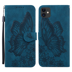 Retro Skin Feel Butterflies Embossing Horizontal Flip Leather Case with Holder & Card Slots & Wallet, For iPhone 6 / 6s, For iPhone 6 Plus / 6s Plus, For iPhone SE 2022 / SE 2020 / 8 / 7, For iPhone 8 Plus / 7Plus, For iPhone 11, For iPhone 11 Pro