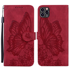 Retro Skin Feel Butterflies Embossing Horizontal Flip Leather Case with Holder & Card Slots & Wallet, For iPhone 6 / 6s, For iPhone 6 Plus / 6s Plus, For iPhone SE 2022 / SE 2020 / 8 / 7, For iPhone 8 Plus / 7Plus, For iPhone 11, For iPhone 11 Pro