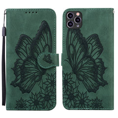 Retro Skin Feel Butterflies Embossing Horizontal Flip Leather Case with Holder & Card Slots & Wallet, For iPhone 6 / 6s, For iPhone 6 Plus / 6s Plus, For iPhone SE 2022 / SE 2020 / 8 / 7, For iPhone 8 Plus / 7Plus, For iPhone 11, For iPhone 11 Pro