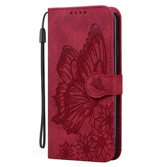 Retro Skin Feel Butterflies Embossing Horizontal Flip Leather Case with Holder & Card Slots & Wallet, For iPhone XS Max