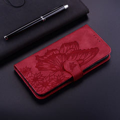 Retro Skin Feel Butterflies Embossing Horizontal Flip Leather Case with Holder & Card Slots & Wallet, For iPhone XS Max