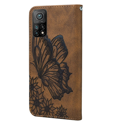Retro Skin Feel Butterflies Embossing Horizontal Flip Leather Case with Holder & Card Slots & Wallet, For Xiaomi Mi 10T Pro 5G, For Xiaomi Mi 10T Lite 5G