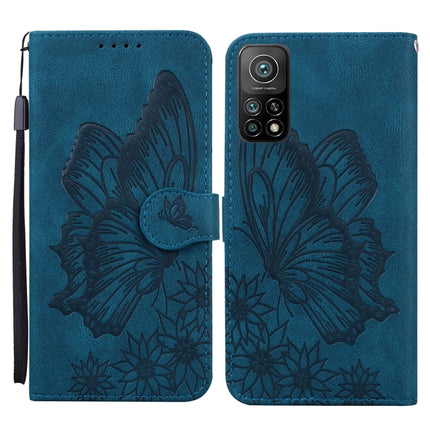 Retro Skin Feel Butterflies Embossing Horizontal Flip Leather Case with Holder & Card Slots & Wallet, For Xiaomi Mi 10T Pro 5G, For Xiaomi Mi 10T Lite 5G