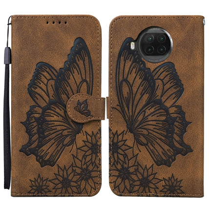 Retro Skin Feel Butterflies Embossing Horizontal Flip Leather Case with Holder & Card Slots & Wallet, For Xiaomi Mi 10T Pro 5G, For Xiaomi Mi 10T Lite 5G