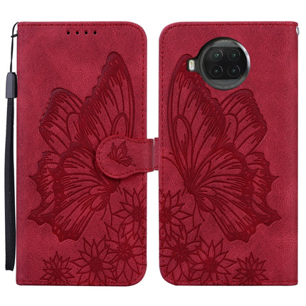Retro Skin Feel Butterflies Embossing Horizontal Flip Leather Case with Holder & Card Slots & Wallet, For Xiaomi Mi 10T Pro 5G, For Xiaomi Mi 10T Lite 5G