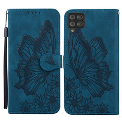 Retro Skin Feel Butterflies Embossing Horizontal Flip Leather Case with Holder & Card Slots & Wallet, For Samsung Galaxy A11, For Samsung Galaxy A12 5G, For Samsung Galaxy A21, For Samsung Galaxy A21s