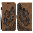 For Samsung Galaxy A21 / Brown