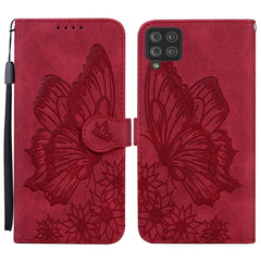 Retro Skin Feel Butterflies Embossing Horizontal Flip Leather Case with Holder & Card Slots & Wallet, For Samsung Galaxy A42 5G, For Samsung Galaxy A51, For Samsung Galaxy A71, For Samsung Galaxy Note20 Ultra