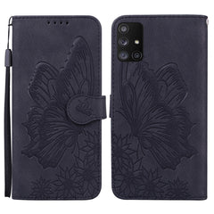 Retro Skin Feel Butterflies Embossing Horizontal Flip Leather Case with Holder & Card Slots & Wallet, For Samsung Galaxy A42 5G, For Samsung Galaxy A51, For Samsung Galaxy A71, For Samsung Galaxy Note20 Ultra