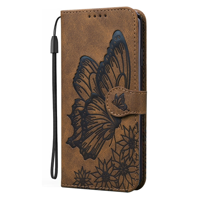 Retro Skin Feel Butterflies Embossing Horizontal Flip Leather Case with Holder & Card Slots & Wallet, For Samsung Galaxy S20+, For Samsung Galaxy S20 Ultra, For Samsung Galaxy S21 5G, For Samsung Galaxy S21 Ultra  5G