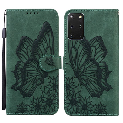 Retro Skin Feel Butterflies Embossing Horizontal Flip Leather Case with Holder & Card Slots & Wallet, For Samsung Galaxy S20+, For Samsung Galaxy S20 Ultra, For Samsung Galaxy S21 5G, For Samsung Galaxy S21 Ultra  5G