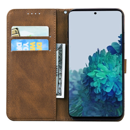 Retro Skin Feel Butterflies Embossing Horizontal Flip Leather Case with Holder & Card Slots & Wallet, For Samsung Galaxy S21+ 5G