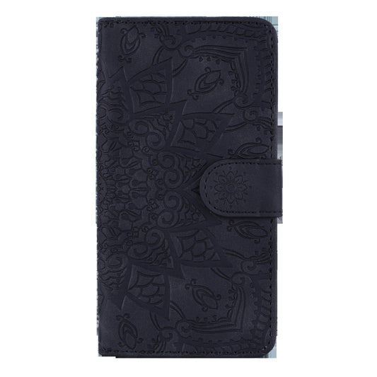 Calf Pattern Mandala Double Folding Design Embossed Leather Case with Wallet & Holder & Card Slots, For Galaxy A20s, For Galaxy A30s / A50s, For Galaxy M30s, For Xiaomi Mi CC9e / Mi A3