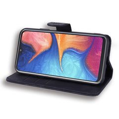 Calf Pattern Mandala Double Folding Design Embossed Leather Case with Wallet & Holder & Card Slots, For Galaxy A20s, For Galaxy A30s / A50s, For Galaxy M30s, For Xiaomi Mi CC9e / Mi A3
