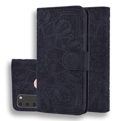 Calf Pattern Mandala Double Folding Design Embossed Leather Case with Wallet & Holder & Card Slots, For Galaxy A20s, For Galaxy A30s / A50s, For Galaxy M30s, For Xiaomi Mi CC9e / Mi A3