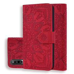 Calf Pattern Mandala Double Folding Design Embossed Leather Case with Wallet & Holder & Card Slots, For Galaxy A20s, For Galaxy A30s / A50s, For Galaxy M30s, For Xiaomi Mi CC9e / Mi A3