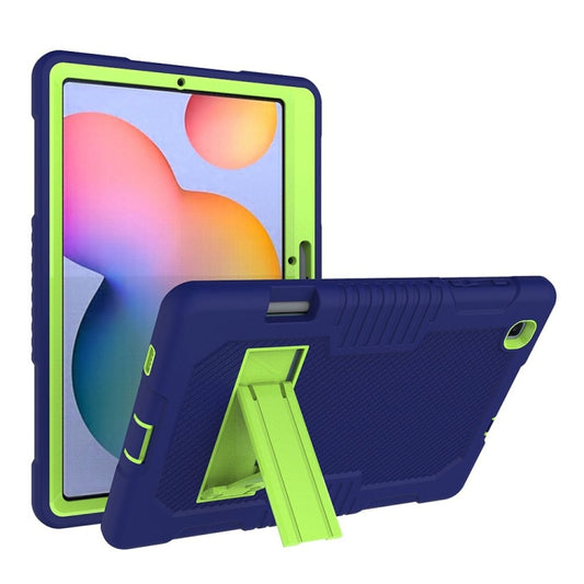 Contrast Color Robot Shockproof Silicone + PC Protective Case with Holder, For Samsung Galaxy Tab S6 Lite P610