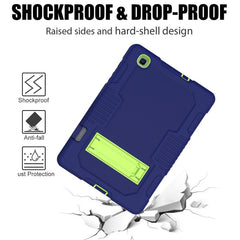 Contrast Color Robot Shockproof Silicone + PC Protective Case with Holder, For Samsung Galaxy Tab S6 Lite P610