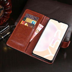 idewei Crazy Horse Texture Horizontal Flip Leather Case with Holder & Card Slots & Wallet, For vivo iQOO U3, For Xiaomi Mi 10i 5G, For ZTE Zmax 10