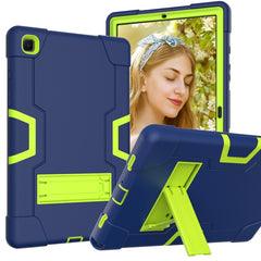 Contrast Color Robot Shockproof Silicon + PC Protective Case with Holder, For Samsung Galaxy Tab A7 10.4 (2020) T500