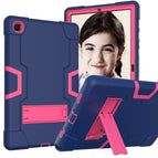 For Samsung Galaxy Tab A7 10.4 (2020) T500 / Navy Blue + Rose Red