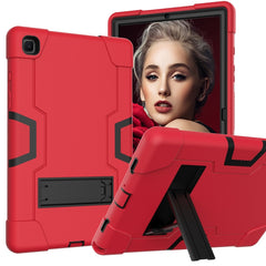 Contrast Color Robot Shockproof Silicon + PC Protective Case with Holder, For Samsung Galaxy Tab A7 10.4 (2020) T500