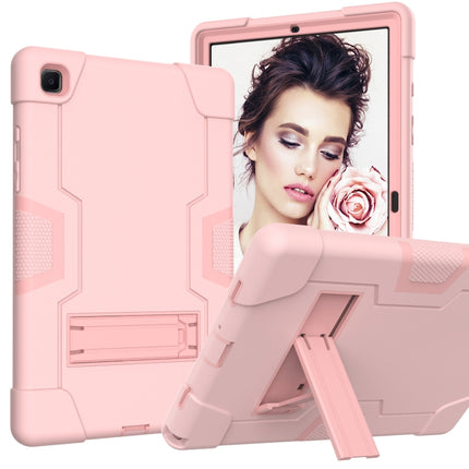 Contrast Color Robot Shockproof Silicon + PC Protective Case with Holder, For Samsung Galaxy Tab A7 10.4 (2020) T500
