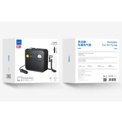 Rock Multi-function Portable LED Digital Display Car Air Pump, Rock