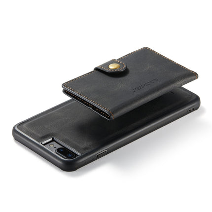 JEEHOOD - Funda protectora magnética desmontable retro con ranura para billetera, tarjeta y soporte, para iPhone 8 Plus y 7 Plus, para iPhone SE 2022/SE 2020 y 8 y 7, para iPhone X/XS, para iPhone XR, para iPhone XS Max, para iPhone 11 Pro