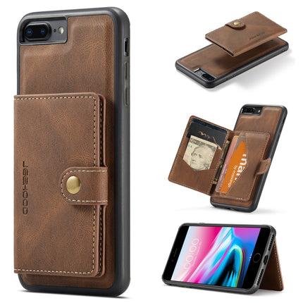 JEEHOOD - Funda protectora magnética desmontable retro con ranura para billetera, tarjeta y soporte, para iPhone 8 Plus y 7 Plus, para iPhone SE 2022/SE 2020 y 8 y 7, para iPhone X/XS, para iPhone XR, para iPhone XS Max, para iPhone 11 Pro