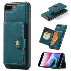 JEEHOOD Retro Magnetic Detachable Protective Case with Wallet & Card Slot & Holder, For iPhone 8 Plus & 7 Plus, For iPhone SE 2022 / SE 2020 & 8 & 7, For iPhone X / XS, For iPhone XR, For iPhone XS Max, For iPhone 11 Pro