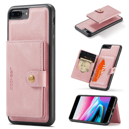 JEEHOOD - Funda protectora magnética desmontable retro con ranura para billetera, tarjeta y soporte, para iPhone 8 Plus y 7 Plus, para iPhone SE 2022/SE 2020 y 8 y 7, para iPhone X/XS, para iPhone XR, para iPhone XS Max, para iPhone 11 Pro