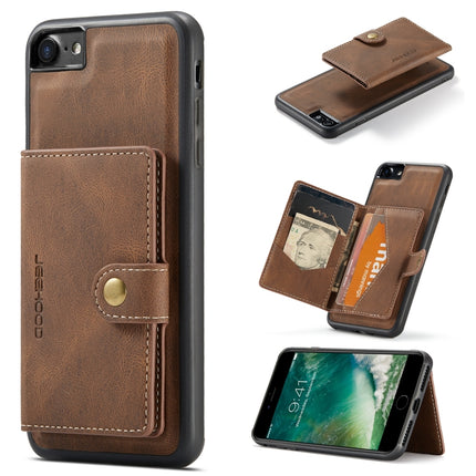 JEEHOOD - Funda protectora magnética desmontable retro con ranura para billetera, tarjeta y soporte, para iPhone 8 Plus y 7 Plus, para iPhone SE 2022/SE 2020 y 8 y 7, para iPhone X/XS, para iPhone XR, para iPhone XS Max, para iPhone 11 Pro