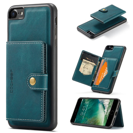JEEHOOD - Funda protectora magnética desmontable retro con ranura para billetera, tarjeta y soporte, para iPhone 8 Plus y 7 Plus, para iPhone SE 2022/SE 2020 y 8 y 7, para iPhone X/XS, para iPhone XR, para iPhone XS Max, para iPhone 11 Pro