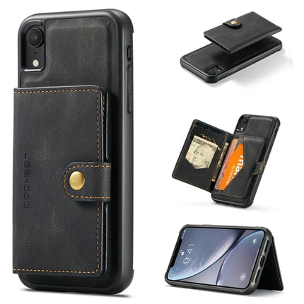 JEEHOOD - Funda protectora magnética desmontable retro con ranura para billetera, tarjeta y soporte, para iPhone 8 Plus y 7 Plus, para iPhone SE 2022/SE 2020 y 8 y 7, para iPhone X/XS, para iPhone XR, para iPhone XS Max, para iPhone 11 Pro