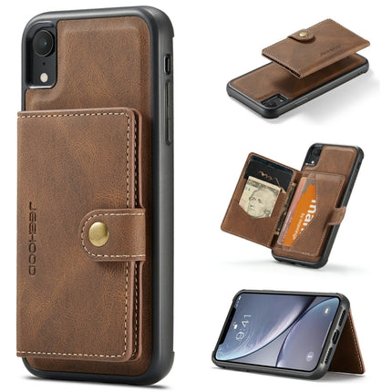 JEEHOOD - Funda protectora magnética desmontable retro con ranura para billetera, tarjeta y soporte, para iPhone 8 Plus y 7 Plus, para iPhone SE 2022/SE 2020 y 8 y 7, para iPhone X/XS, para iPhone XR, para iPhone XS Max, para iPhone 11 Pro