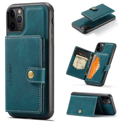 JEEHOOD Retro Magnetic Detachable Protective Case with Wallet & Card Slot & Holder, For iPhone 8 Plus & 7 Plus, For iPhone SE 2022 / SE 2020 & 8 & 7, For iPhone X / XS, For iPhone XR, For iPhone XS Max, For iPhone 11 Pro