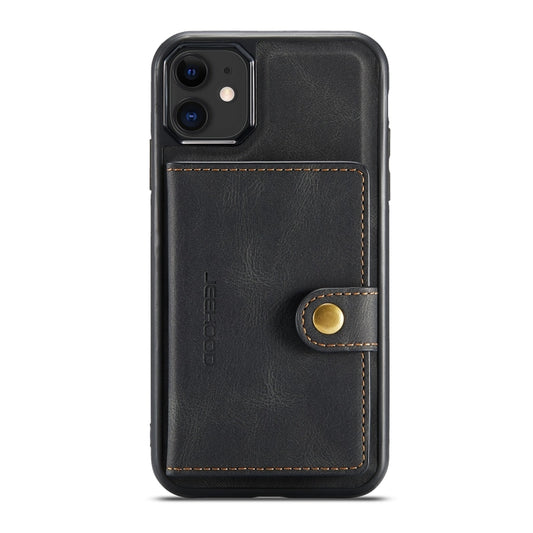 JEEHOOD Retro Magnetic Detachable Protective Case with Wallet & Card Slot & Holder, For iPhone 11, For iPhone 11 Pro Max