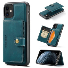 JEEHOOD Retro Magnetic Detachable Protective Case with Wallet & Card Slot & Holder, For iPhone 11, For iPhone 11 Pro Max