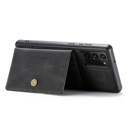 JEEHOOD Retro Magnetic Detachable Protective Case with Wallet & Card Slot & Holder, For Samsung Galaxy Note20, For Samsung Galaxy S21 5G, For Samsung Galaxy S21+ 5G, For Samsung Galaxy S21 Ultra 5G