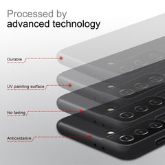 NILLKIN Frosted Concave-convex Texture PC Protective Case, For Samsung Galaxy S21+ 5G, For Samsung Galaxy S21 Ultra 5G
