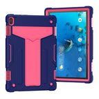 For Lenovo M10 FHD REL TB-X605F / Navy Blue + Rose Red