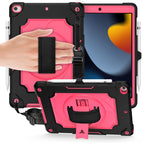 Para iPad 10.2 / 10.2 (2020) / Pro 10.5 / Negro + Rosa Rojo