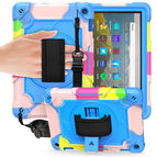 For Amazon Kindle Fire HD 8 2020 / Colorful + Blue