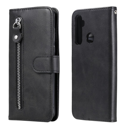 Fashion Calf Texture Zipper Horizontal Flip Leather Case with Holder & Card Slots & Wallet, For OPPO F17 Pro / A93, For OPPO Realme 5 / 5s / C3, For Google Pixel 4a 4G, For Google Pixel 5 XL / Pixel 4a 5G