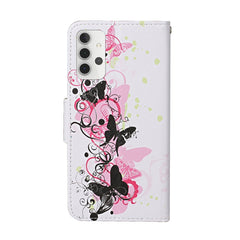 Colored Drawing Pattern Horizontal Flip Leather Case with Holder & Card Slots & Wallet & Lanyard, For Samsung Galaxy A32 5G